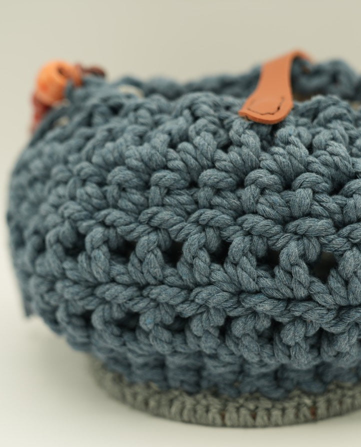 Boho Blue Day Handmade Bag