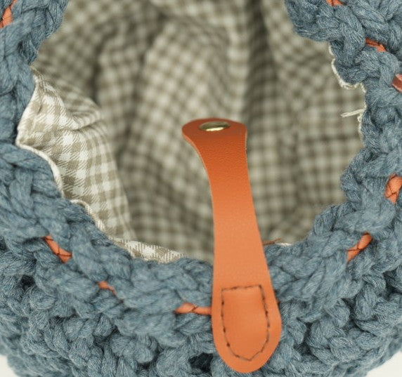 Boho Blue Day Handmade Bag