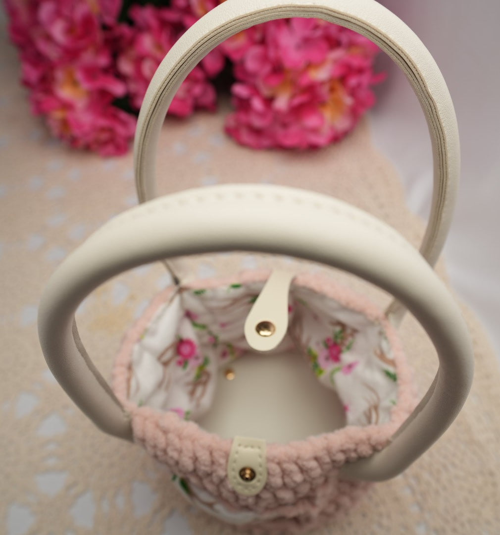 Falling into Pink Shoulder Bag