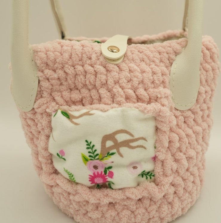 Falling into Pink Shoulder Bag