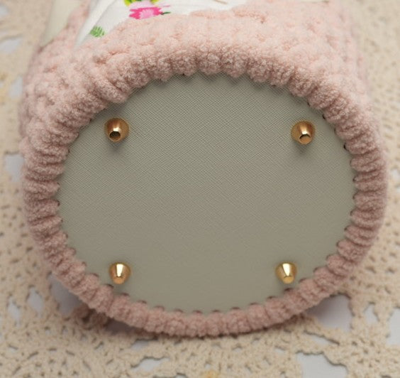 Falling into Pink Shoulder Bag