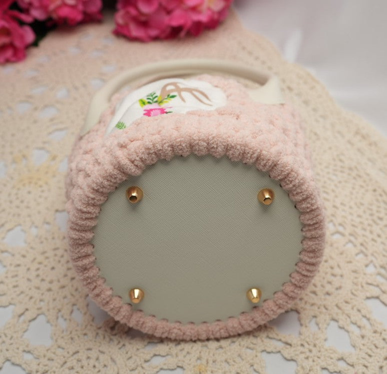 Falling into Pink Shoulder Bag