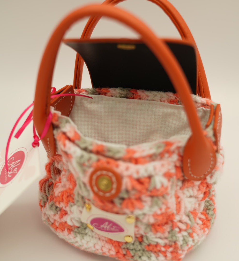 Mini Spring Ombre Handmade Crochet Purse