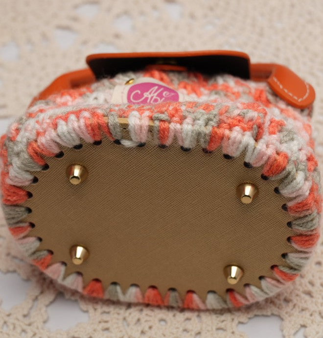 Mini Spring Ombre Handmade Crochet Purse