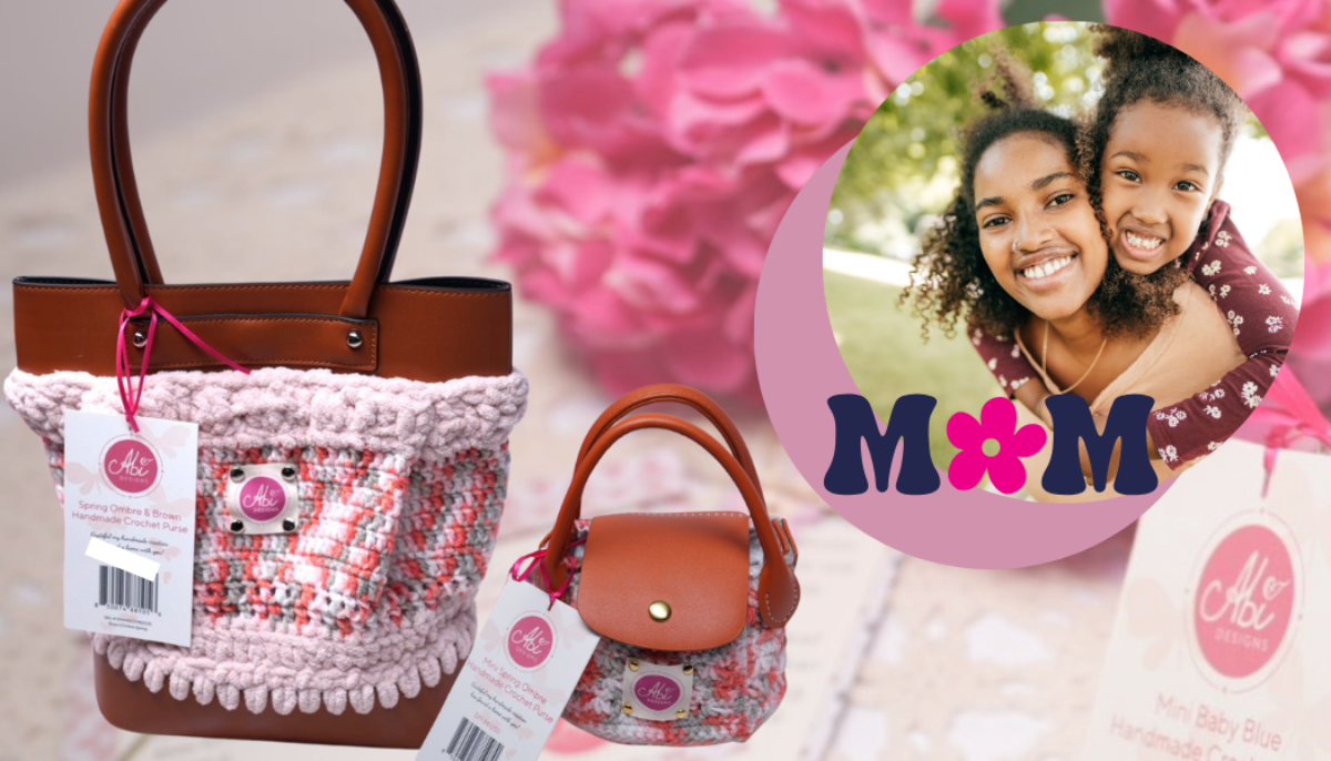 Mini Spring Ombre Handmade Crochet Purse