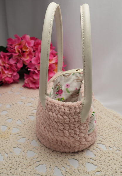 Falling into Pink Shoulder Bag