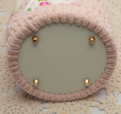 Falling into Pink Shoulder Bag