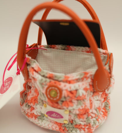 Mini Spring Ombre Handmade Crochet Purse
