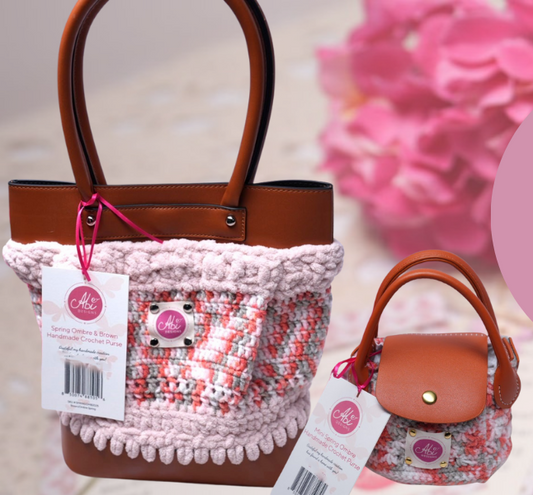 Mini Spring Ombre Handmade Crochet Purse